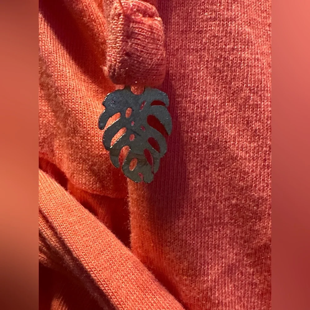 Serra Vibrant Coral Midi Dress - Picture 4 of 6